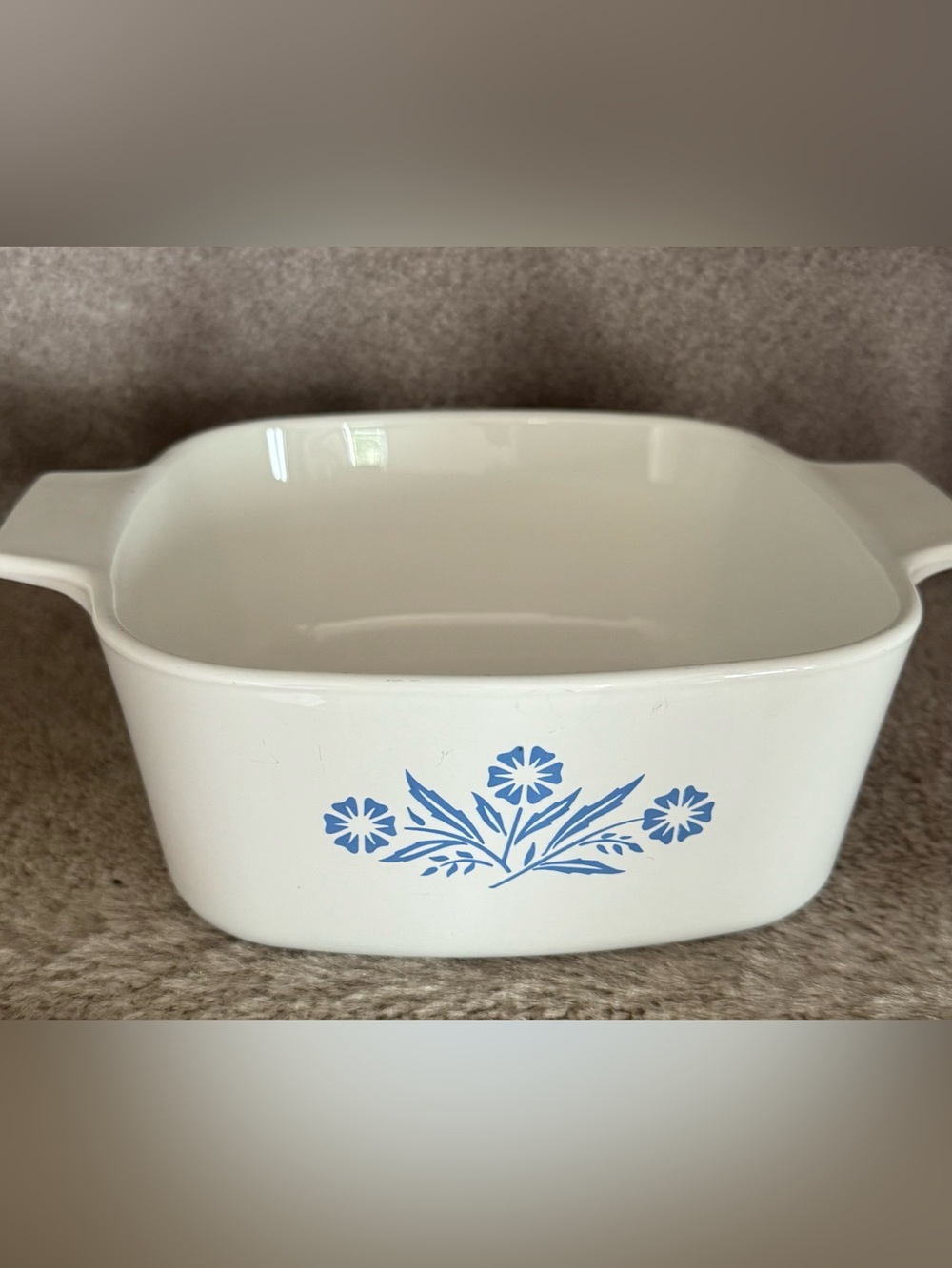 Vintage Corning Ware Blue Cornflower Casserole